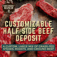 Customizable Half Side Beef - Deposit